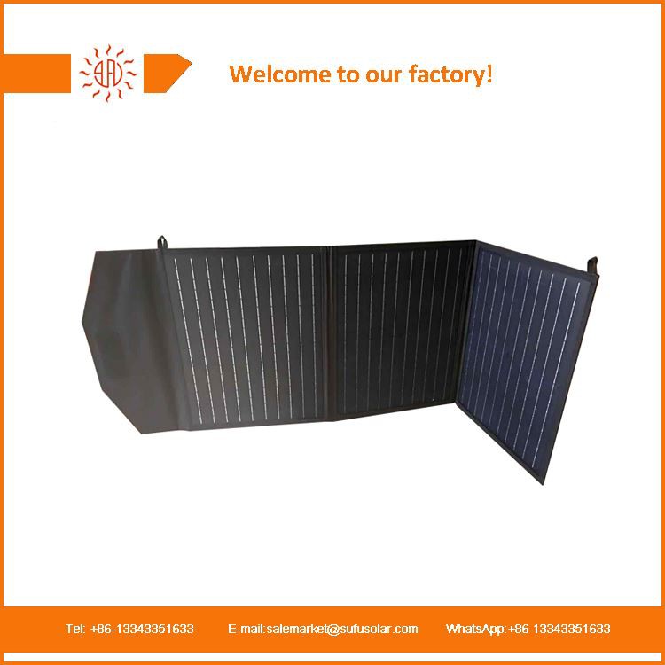 60W vikbar solpanel
