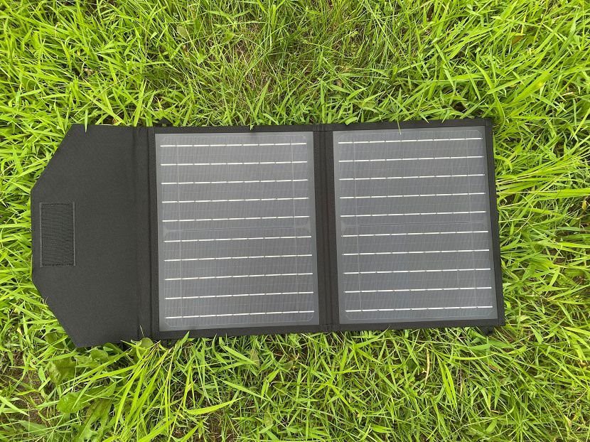 Fällbar campingpanel