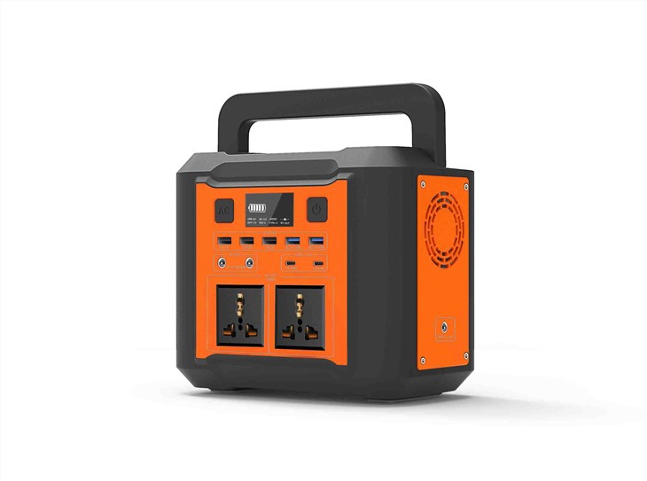 Solar bärbar litiumgenerator kraftverk 300W