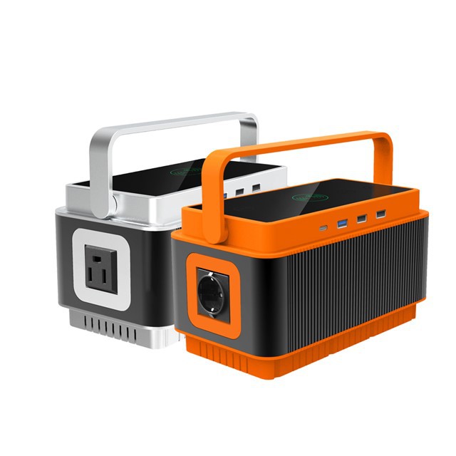 Bärbar kraftstaion för utomhusladdning